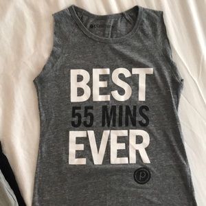 Pure Barre Best 55 Mins Ever tank size Small
